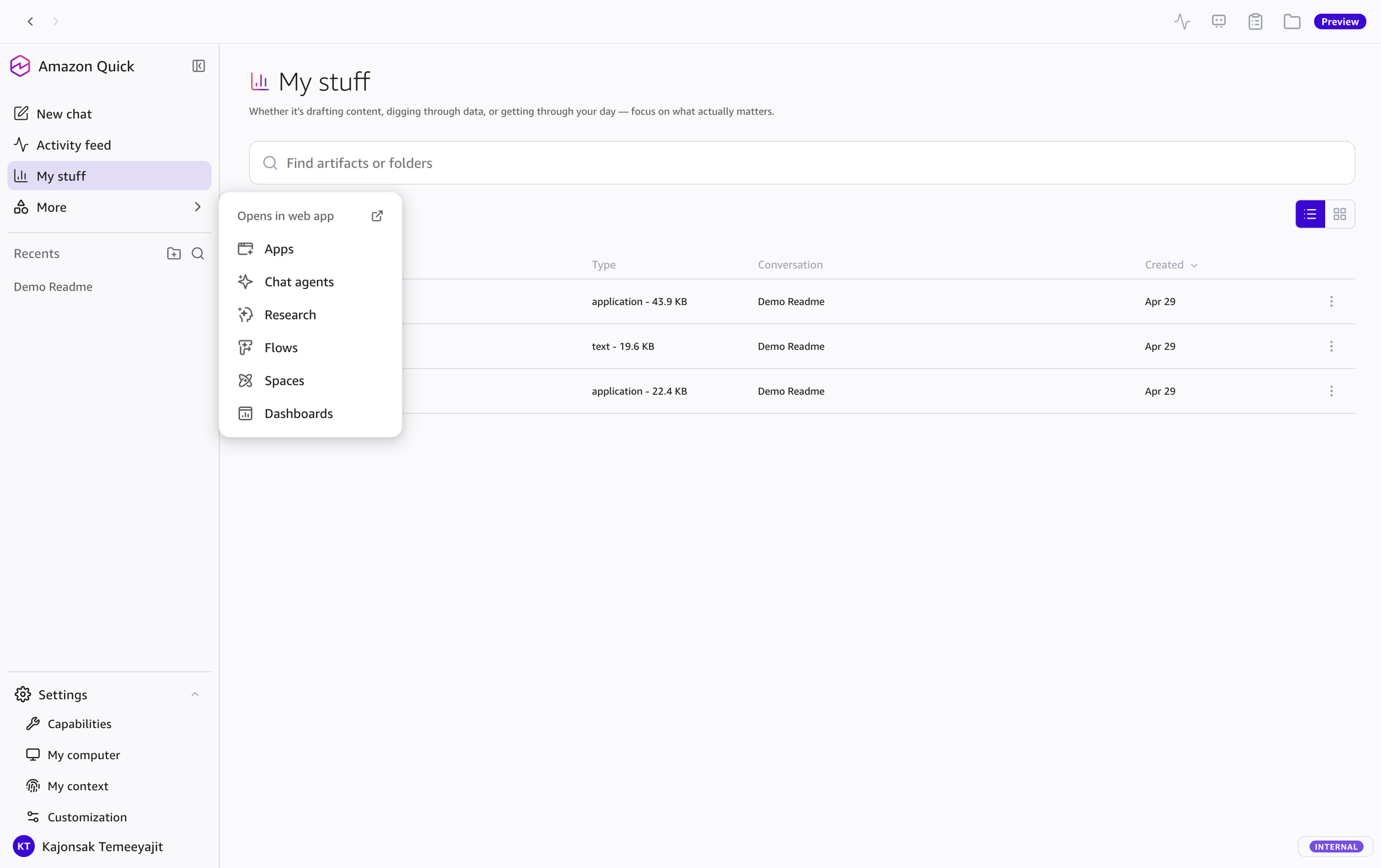More menu — Opens in web app